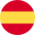 Spanish language flag icon