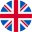 English language flag icon